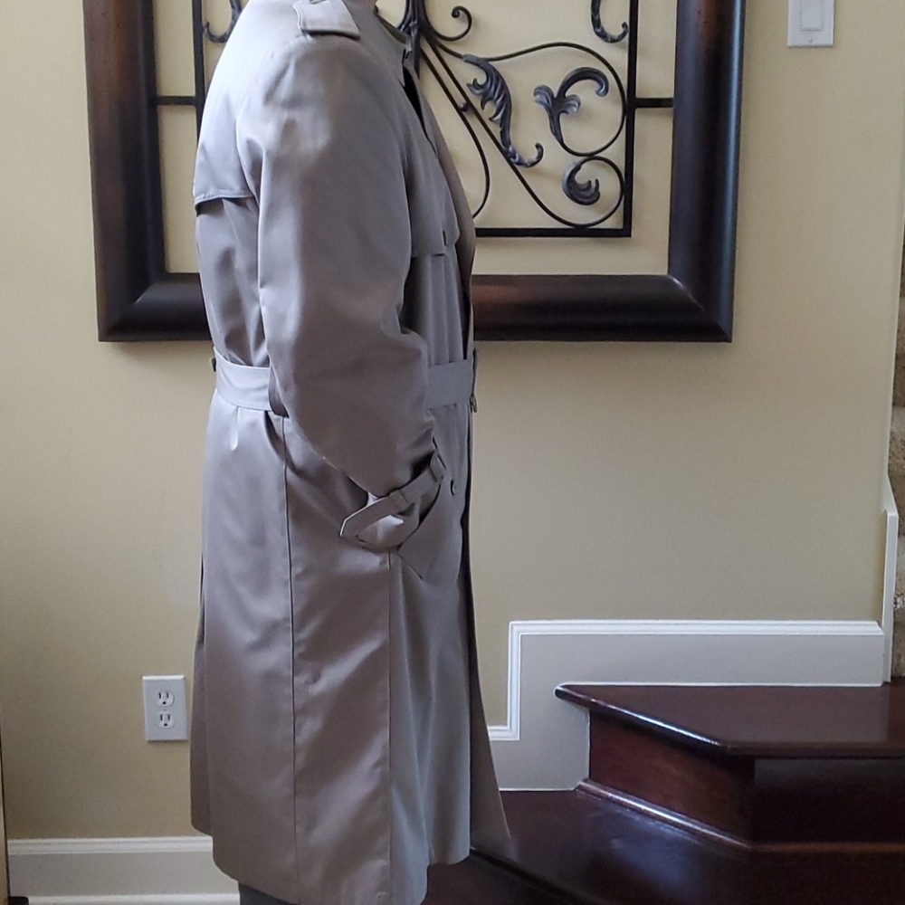 Men's Trench Coat W/ Removal Winter Lining Gem